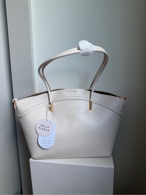 Melie Bianco Hazel Ivory Bag